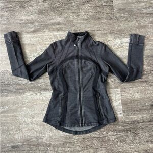 Gray and Black Lululemon Define Jacket